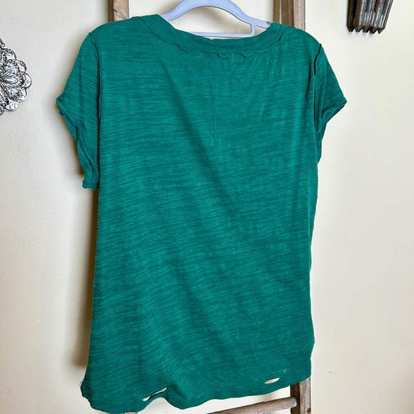 Free People Green Short Sleeve Top  - Final price drop - Picture 7 of 10